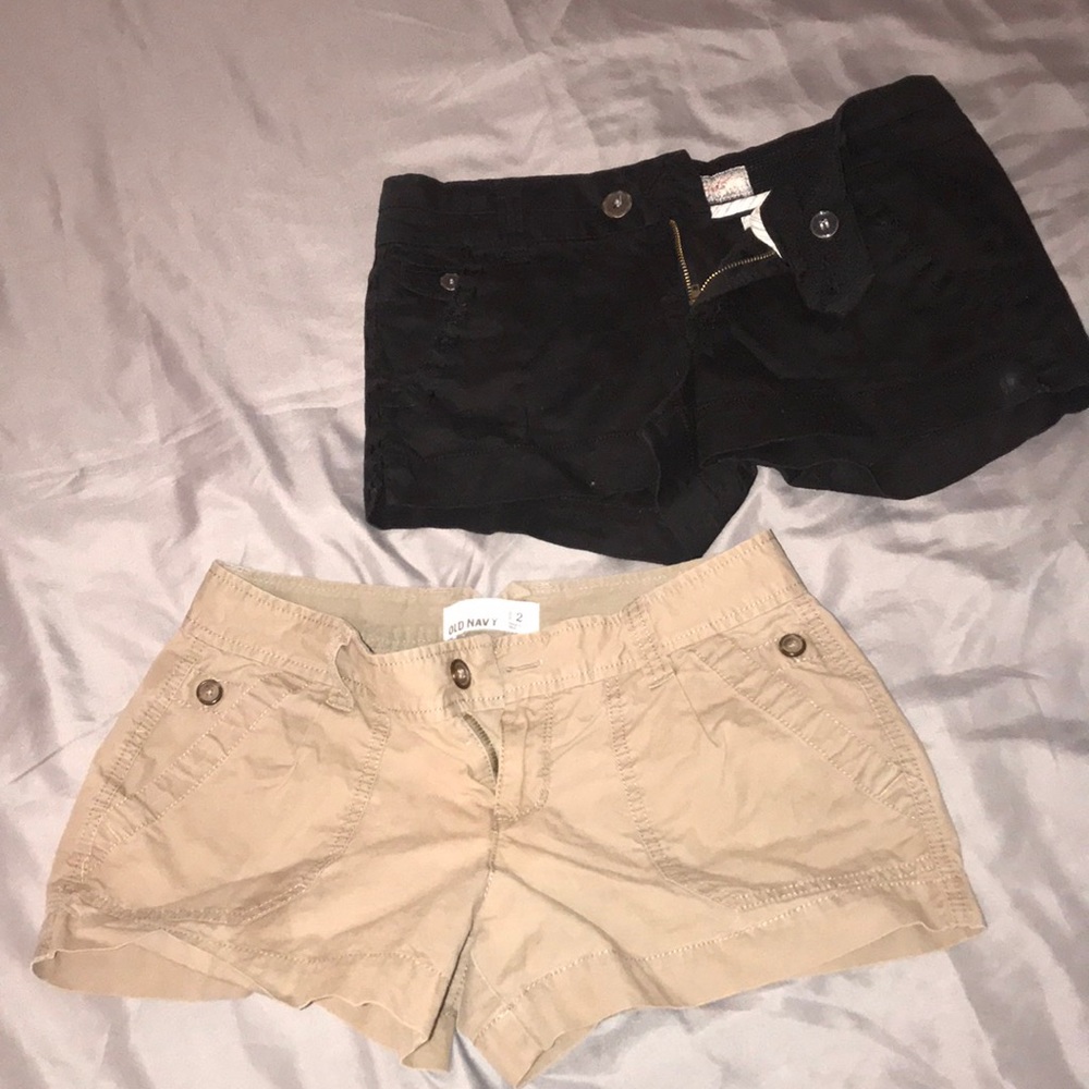 Two pairs of shorts